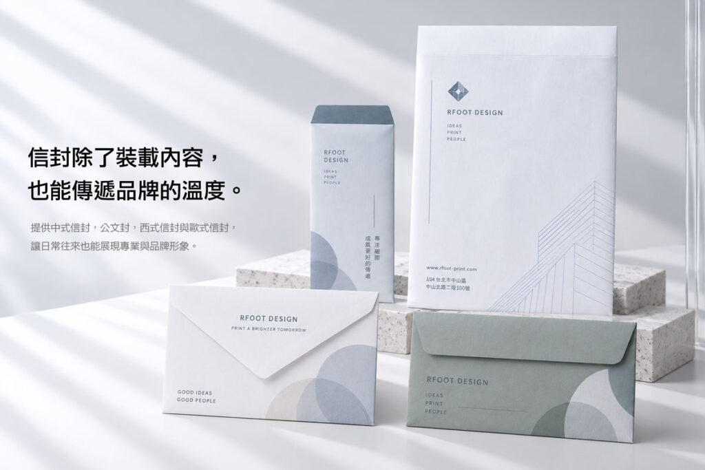 公司信封印刷與客製商務信封製作