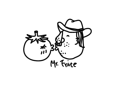 薯條先生Mr. Frite 品牌角色 Logo 設計